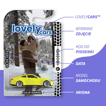 LovelyCars™- Personalizowany samochodzik